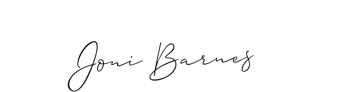 How to Draw Joni Barnes signature style? Allison_Script is a latest design signature styles for name Joni Barnes. Joni Barnes signature style 2 images and pictures png