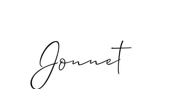 Make a beautiful signature design for name Jonnet. Use this online signature maker to create a handwritten signature for free. Jonnet signature style 2 images and pictures png