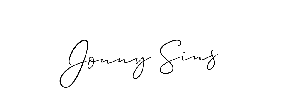 You can use this online signature creator to create a handwritten signature for the name Jonny Sins. This is the best online autograph maker. Jonny Sins signature style 2 images and pictures png