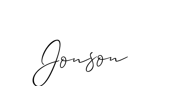 if you are searching for the best signature style for your name Jonson. so please give up your signature search. here we have designed multiple signature styles  using Allison_Script. Jonson signature style 2 images and pictures png