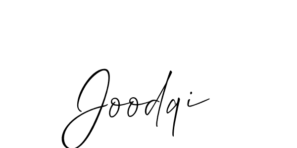 Make a beautiful signature design for name Joodqi. Use this online signature maker to create a handwritten signature for free. Joodqi signature style 2 images and pictures png
