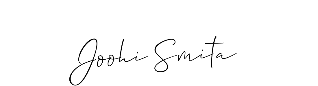 Here are the top 10 professional signature styles for the name Joohi Smita. These are the best autograph styles you can use for your name. Joohi Smita signature style 2 images and pictures png