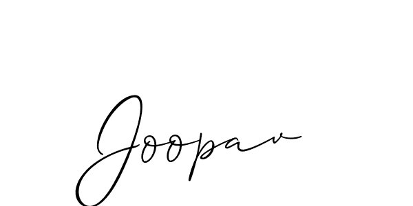 Also we have Joopav name is the best signature style. Create professional handwritten signature collection using Allison_Script autograph style. Joopav signature style 2 images and pictures png