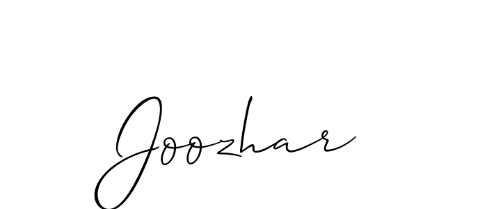 It looks lik you need a new signature style for name Joozhar. Design unique handwritten (Allison_Script) signature with our free signature maker in just a few clicks. Joozhar signature style 2 images and pictures png