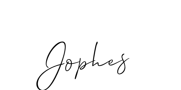 Best and Professional Signature Style for Jophes. Allison_Script Best Signature Style Collection. Jophes signature style 2 images and pictures png