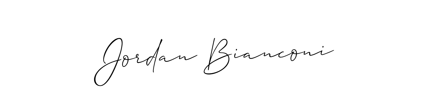 Similarly Allison_Script is the best handwritten signature design. Signature creator online .You can use it as an online autograph creator for name Jordan Bianconi. Jordan Bianconi signature style 2 images and pictures png