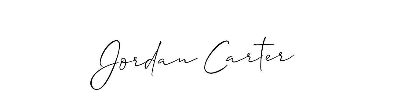 Also You can easily find your signature by using the search form. We will create Jordan Carter name handwritten signature images for you free of cost using Allison_Script sign style. Jordan Carter signature style 2 images and pictures png
