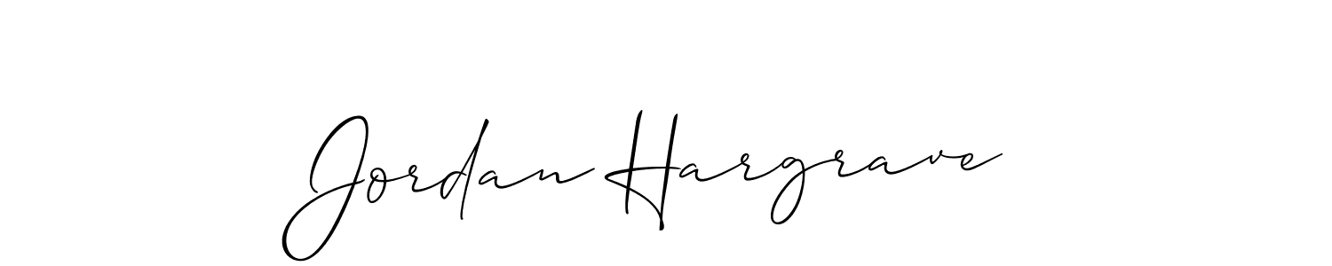 Best and Professional Signature Style for Jordan Hargrave. Allison_Script Best Signature Style Collection. Jordan Hargrave signature style 2 images and pictures png