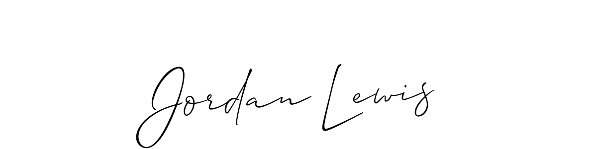 It looks lik you need a new signature style for name Jordan Lewis. Design unique handwritten (Allison_Script) signature with our free signature maker in just a few clicks. Jordan Lewis signature style 2 images and pictures png