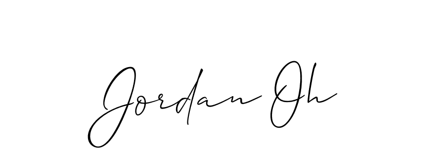 Make a short Jordan Oh signature style. Manage your documents anywhere anytime using Allison_Script. Create and add eSignatures, submit forms, share and send files easily. Jordan Oh signature style 2 images and pictures png