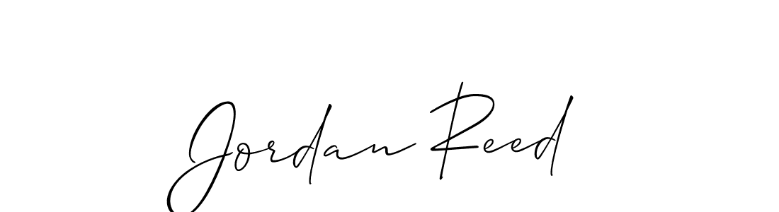 Jordan Reed stylish signature style. Best Handwritten Sign (Allison_Script) for my name. Handwritten Signature Collection Ideas for my name Jordan Reed. Jordan Reed signature style 2 images and pictures png