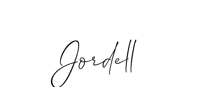 Make a beautiful signature design for name Jordell. Use this online signature maker to create a handwritten signature for free. Jordell signature style 2 images and pictures png