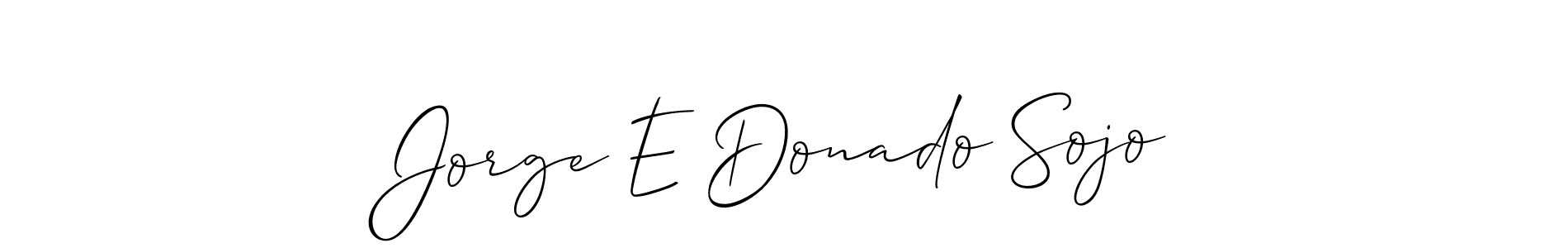 You can use this online signature creator to create a handwritten signature for the name Jorge E Donado Sojo. This is the best online autograph maker. Jorge E Donado Sojo signature style 2 images and pictures png