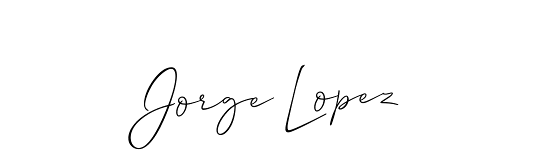 Once you've used our free online signature maker to create your best signature Allison_Script style, it's time to enjoy all of the benefits that Jorge Lopez name signing documents. Jorge Lopez signature style 2 images and pictures png