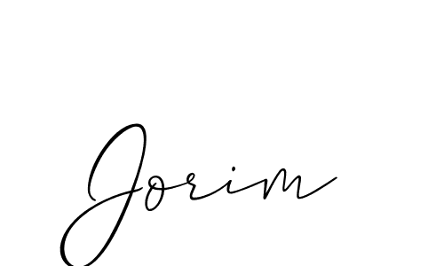 Also we have Jorim name is the best signature style. Create professional handwritten signature collection using Allison_Script autograph style. Jorim signature style 2 images and pictures png