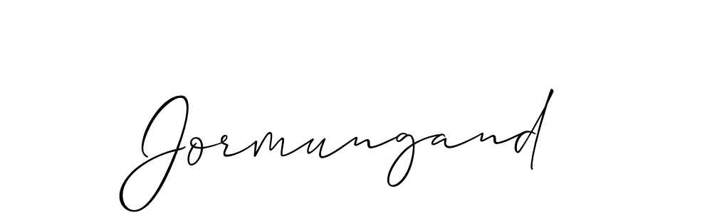 How to Draw Jormungand signature style? Allison_Script is a latest design signature styles for name Jormungand. Jormungand signature style 2 images and pictures png