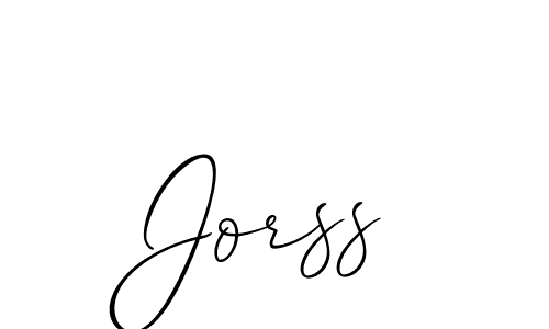 How to Draw Jorss signature style? Allison_Script is a latest design signature styles for name Jorss. Jorss signature style 2 images and pictures png