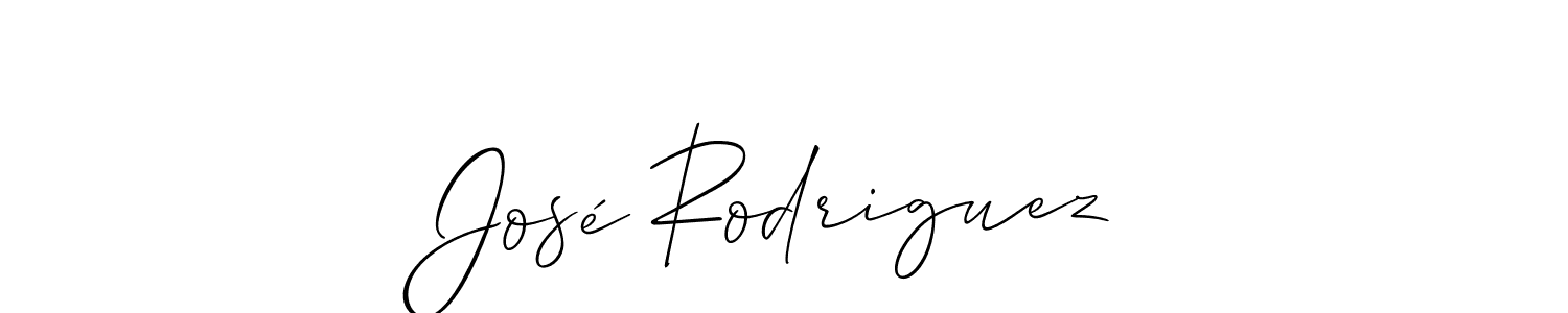 Also we have José Rodriguez name is the best signature style. Create professional handwritten signature collection using Allison_Script autograph style. José Rodriguez signature style 2 images and pictures png