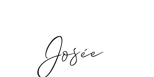 Once you've used our free online signature maker to create your best signature Allison_Script style, it's time to enjoy all of the benefits that Josée name signing documents. Josée signature style 2 images and pictures png