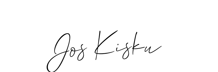 Use a signature maker to create a handwritten signature online. With this signature software, you can design (Allison_Script) your own signature for name Jos Kisku. Jos Kisku signature style 2 images and pictures png