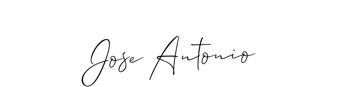 if you are searching for the best signature style for your name Jose Antonio. so please give up your signature search. here we have designed multiple signature styles  using Allison_Script. Jose Antonio signature style 2 images and pictures png