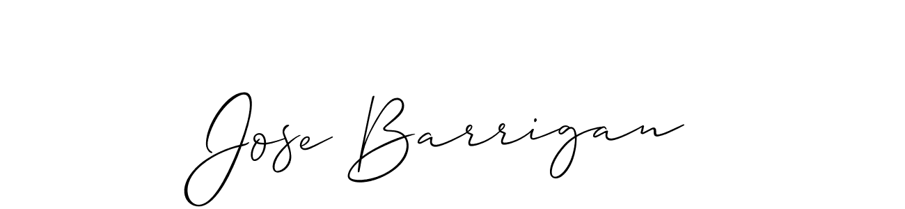 Also we have Jose Barrigan name is the best signature style. Create professional handwritten signature collection using Allison_Script autograph style. Jose Barrigan signature style 2 images and pictures png