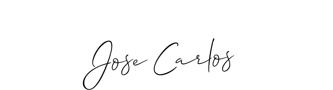 Similarly Allison_Script is the best handwritten signature design. Signature creator online .You can use it as an online autograph creator for name Jose Carlos. Jose Carlos signature style 2 images and pictures png