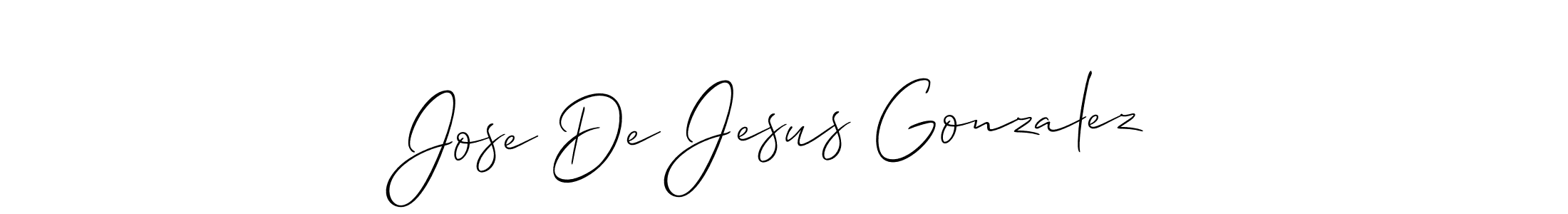 You should practise on your own different ways (Allison_Script) to write your name (Jose De Jesus Gonzalez) in signature. don't let someone else do it for you. Jose De Jesus Gonzalez signature style 2 images and pictures png