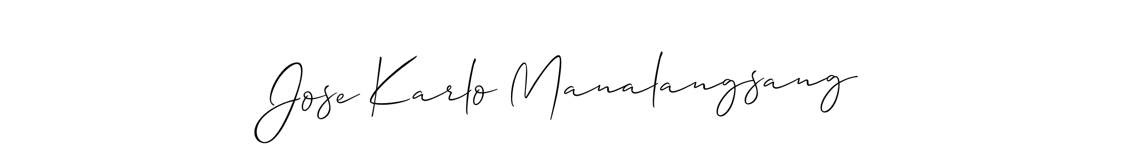 Here are the top 10 professional signature styles for the name Jose Karlo Manalangsang. These are the best autograph styles you can use for your name. Jose Karlo Manalangsang signature style 2 images and pictures png