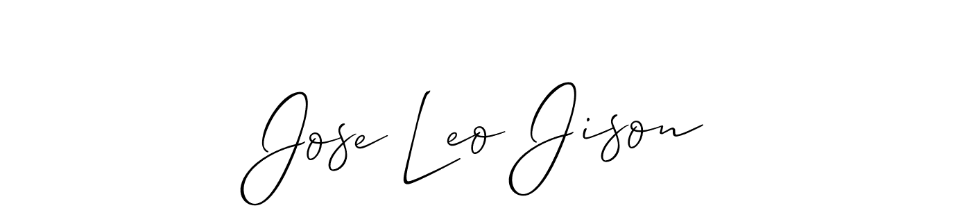 Check out images of Autograph of Jose Leo Jison name. Actor Jose Leo Jison Signature Style. Allison_Script is a professional sign style online. Jose Leo Jison signature style 2 images and pictures png