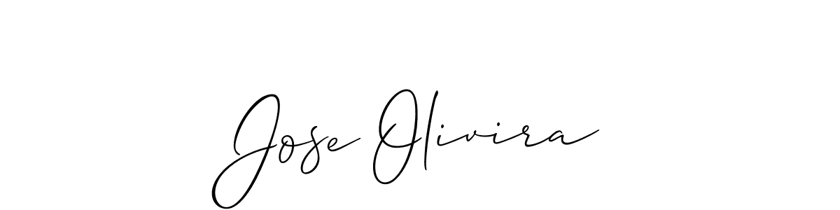 Also You can easily find your signature by using the search form. We will create Jose Olivira name handwritten signature images for you free of cost using Allison_Script sign style. Jose Olivira signature style 2 images and pictures png