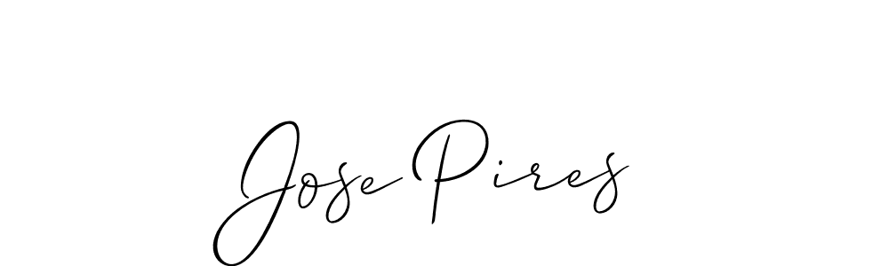 How to Draw Jose Pires signature style? Allison_Script is a latest design signature styles for name Jose Pires. Jose Pires signature style 2 images and pictures png