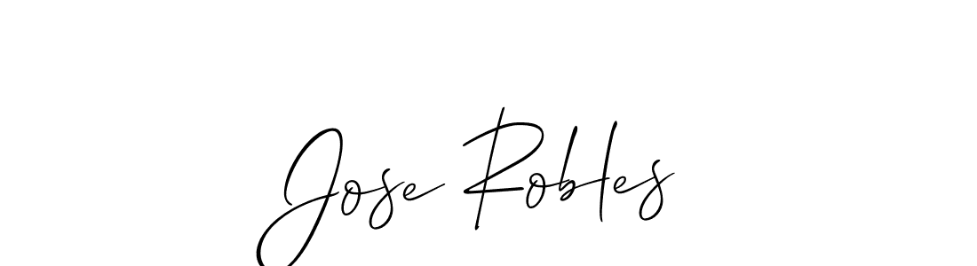 Allison_Script is a professional signature style that is perfect for those who want to add a touch of class to their signature. It is also a great choice for those who want to make their signature more unique. Get Jose Robles name to fancy signature for free. Jose Robles signature style 2 images and pictures png