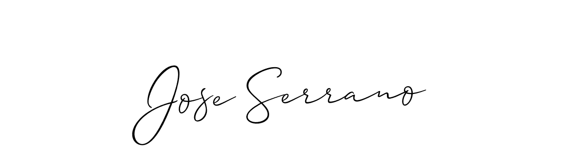 Make a beautiful signature design for name Jose Serrano. Use this online signature maker to create a handwritten signature for free. Jose Serrano signature style 2 images and pictures png