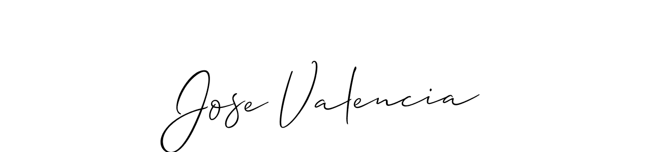 Make a beautiful signature design for name Jose Valencia. Use this online signature maker to create a handwritten signature for free. Jose Valencia signature style 2 images and pictures png