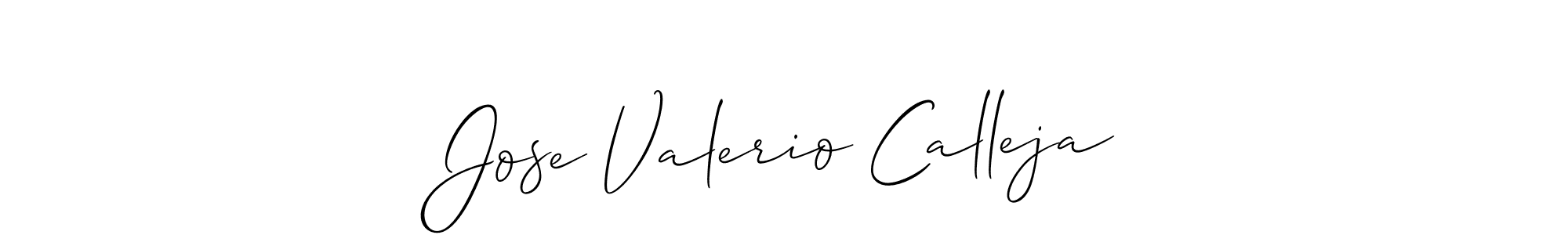 Make a beautiful signature design for name Jose Valerio Calleja. Use this online signature maker to create a handwritten signature for free. Jose Valerio Calleja signature style 2 images and pictures png