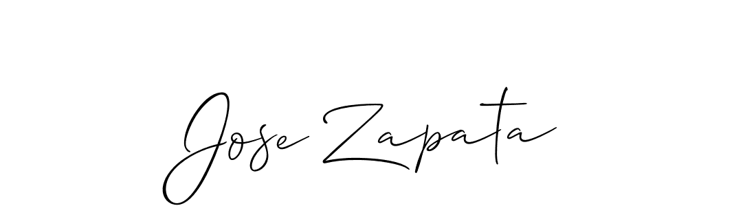 if you are searching for the best signature style for your name Jose Zapata. so please give up your signature search. here we have designed multiple signature styles  using Allison_Script. Jose Zapata signature style 2 images and pictures png