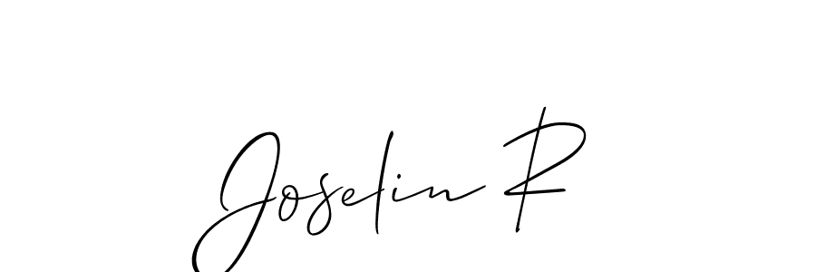 Check out images of Autograph of Joselin R name. Actor Joselin R Signature Style. Allison_Script is a professional sign style online. Joselin R signature style 2 images and pictures png