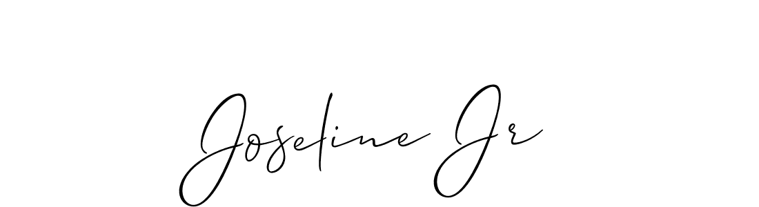 Joseline Jr stylish signature style. Best Handwritten Sign (Allison_Script) for my name. Handwritten Signature Collection Ideas for my name Joseline Jr. Joseline Jr signature style 2 images and pictures png
