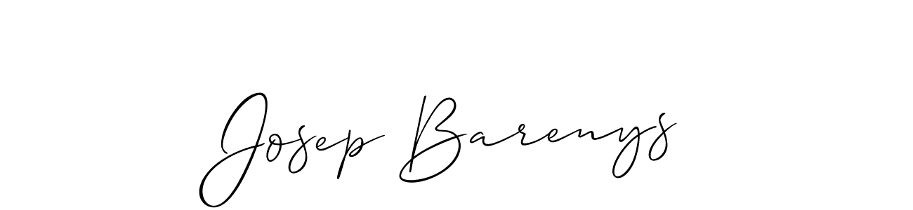 Also You can easily find your signature by using the search form. We will create Josep Barenys name handwritten signature images for you free of cost using Allison_Script sign style. Josep Barenys signature style 2 images and pictures png