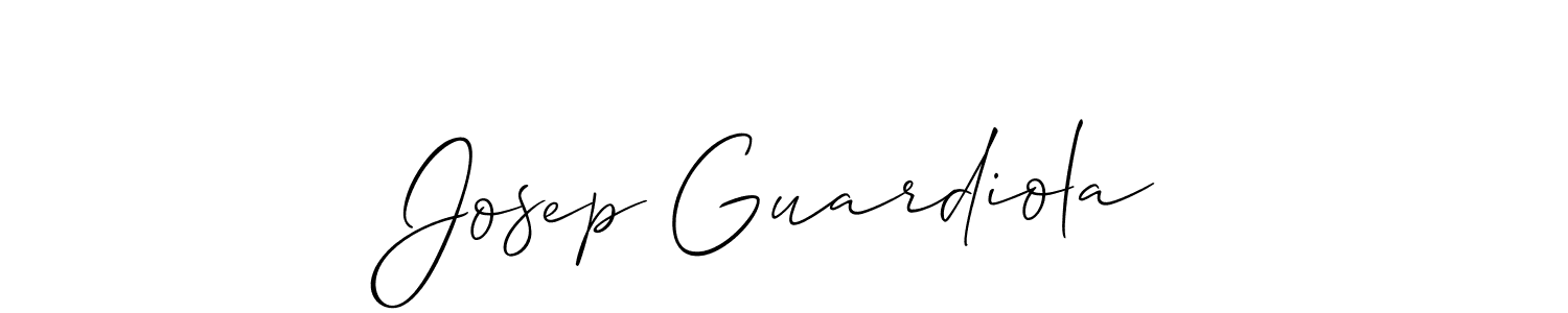 Once you've used our free online signature maker to create your best signature Allison_Script style, it's time to enjoy all of the benefits that Josep Guardiola name signing documents. Josep Guardiola signature style 2 images and pictures png
