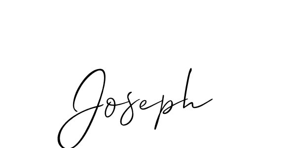 Allison_Script is a professional signature style that is perfect for those who want to add a touch of class to their signature. It is also a great choice for those who want to make their signature more unique. Get Joseph name to fancy signature for free. Joseph signature style 2 images and pictures png