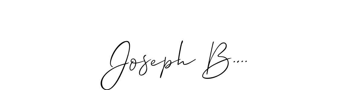 Once you've used our free online signature maker to create your best signature Allison_Script style, it's time to enjoy all of the benefits that Joseph B…. name signing documents. Joseph B…. signature style 2 images and pictures png