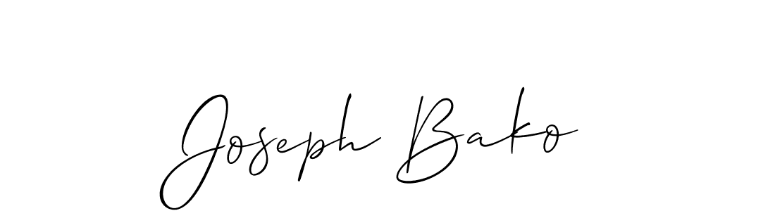 Make a short Joseph Bako signature style. Manage your documents anywhere anytime using Allison_Script. Create and add eSignatures, submit forms, share and send files easily. Joseph Bako signature style 2 images and pictures png