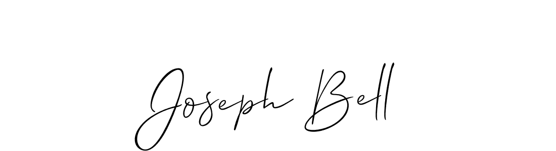 Use a signature maker to create a handwritten signature online. With this signature software, you can design (Allison_Script) your own signature for name Joseph Bell. Joseph Bell signature style 2 images and pictures png