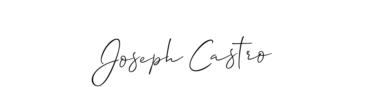 Once you've used our free online signature maker to create your best signature Allison_Script style, it's time to enjoy all of the benefits that Joseph Castro name signing documents. Joseph Castro signature style 2 images and pictures png