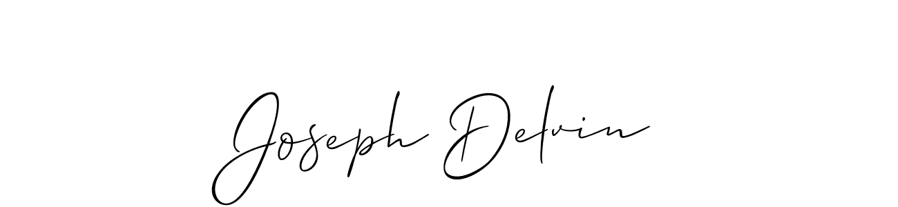 How to Draw Joseph Delvin signature style? Allison_Script is a latest design signature styles for name Joseph Delvin. Joseph Delvin signature style 2 images and pictures png