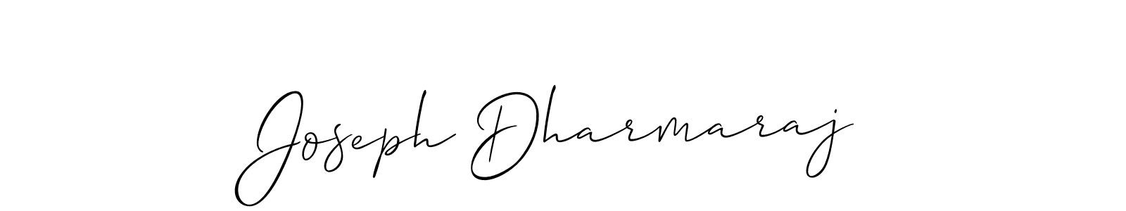 Make a short Joseph Dharmaraj signature style. Manage your documents anywhere anytime using Allison_Script. Create and add eSignatures, submit forms, share and send files easily. Joseph Dharmaraj signature style 2 images and pictures png