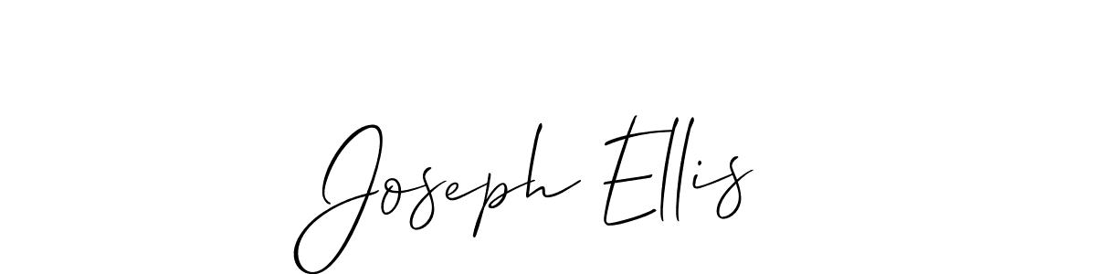 Design your own signature with our free online signature maker. With this signature software, you can create a handwritten (Allison_Script) signature for name Joseph Ellis. Joseph Ellis signature style 2 images and pictures png