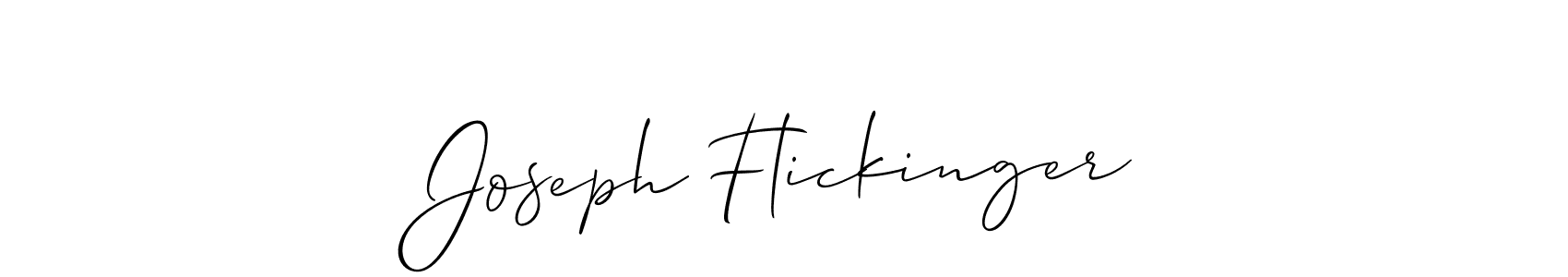 You can use this online signature creator to create a handwritten signature for the name Joseph Flickinger. This is the best online autograph maker. Joseph Flickinger signature style 2 images and pictures png